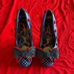 Very Bold and Sexy Red White and Blue High Heels